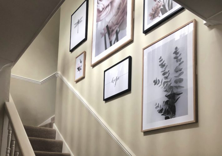 Staircase Gallery Wall