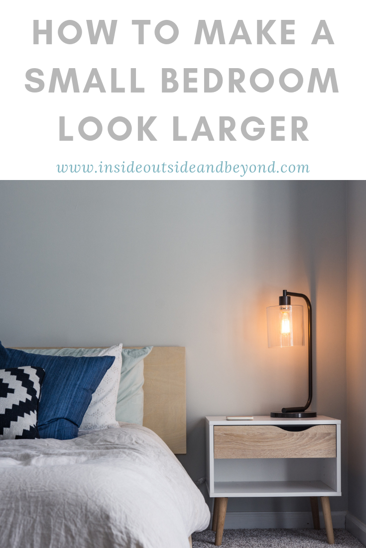 how to make a small bedroom look larger